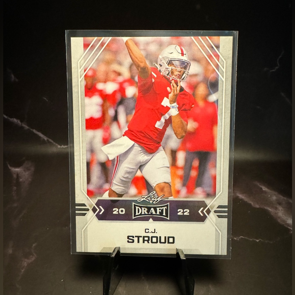 2022 Leaf Draft CJ Stroud